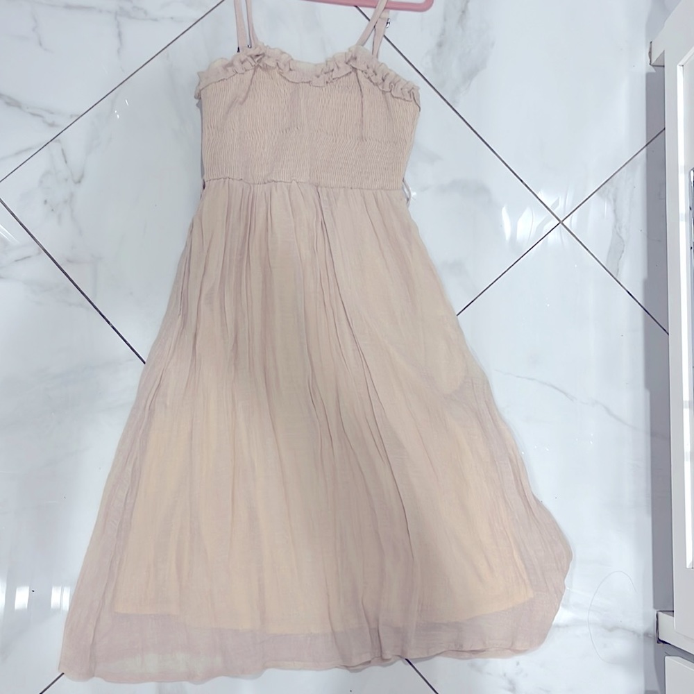 Boho smock top dress